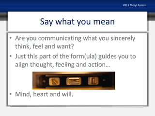 Communication kata | PPTX