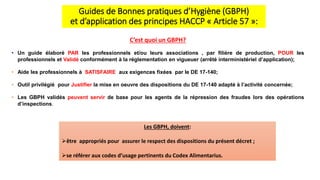 Référence Titre Comité Dernière modification
CAC/GL 61-2007 Directives pour l’application des principes généraux d’hygiène...