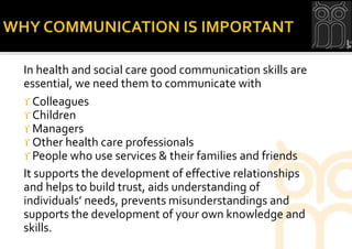 Communication level 2 presentation | PPT