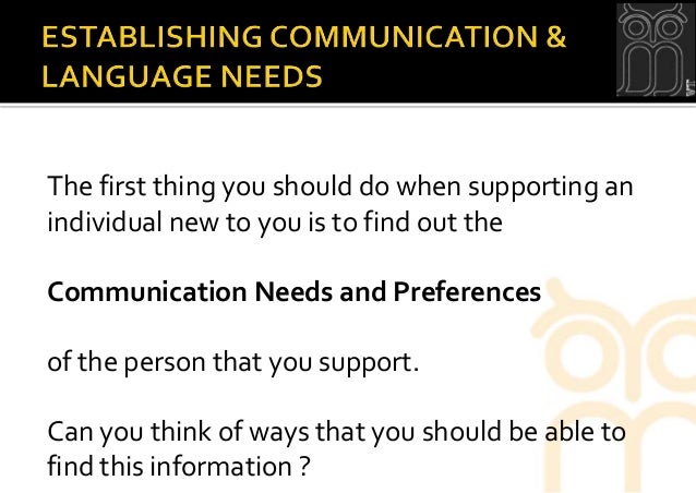 Communication Level 2 Presentation Communication Level 2 Presentation