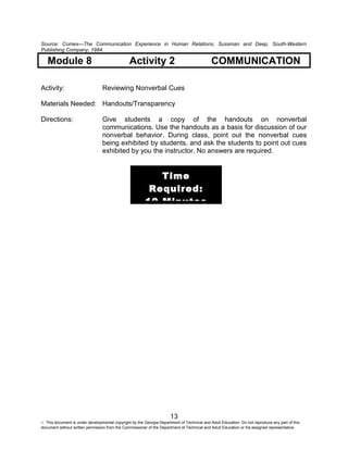 Communication module | DOC