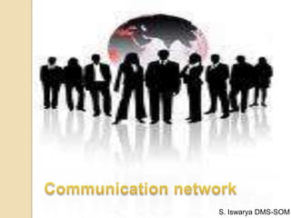 Communication network S. Iswarya DMS-SOM  