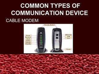 Types Of Communication Devices