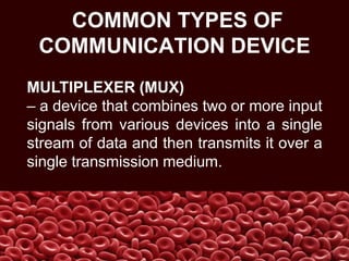 Types Of Communication Devices
