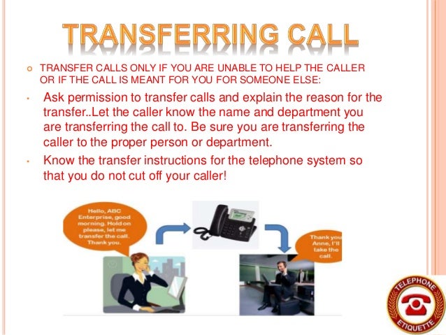 transferring calls