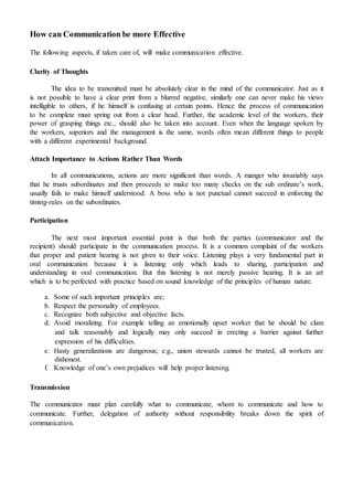 Communication notes | DOCX