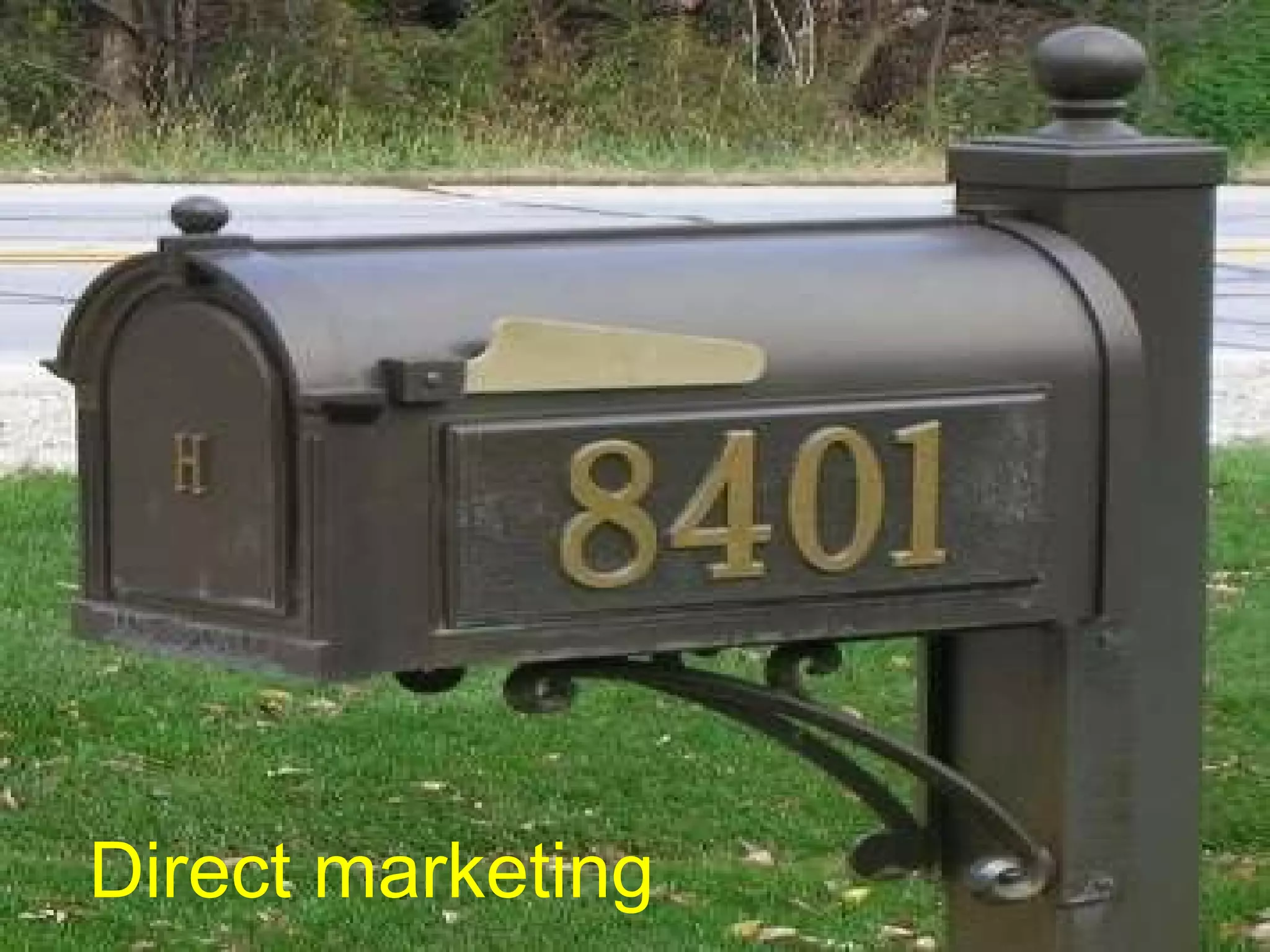 Direct marketing 