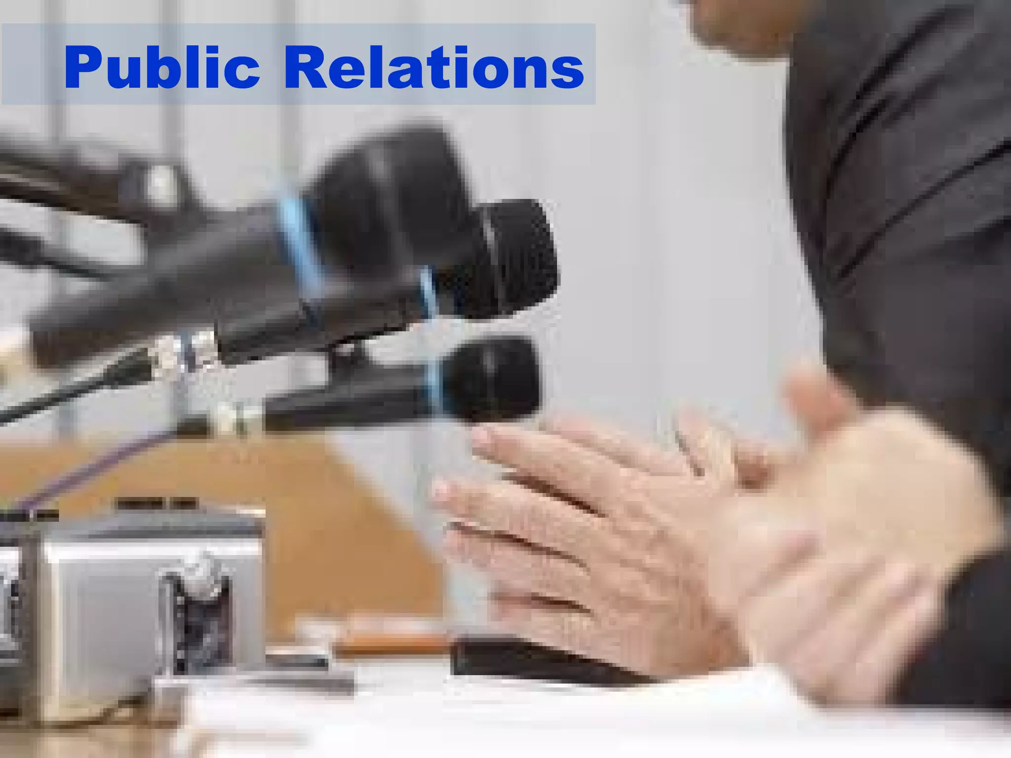 Public Relations 