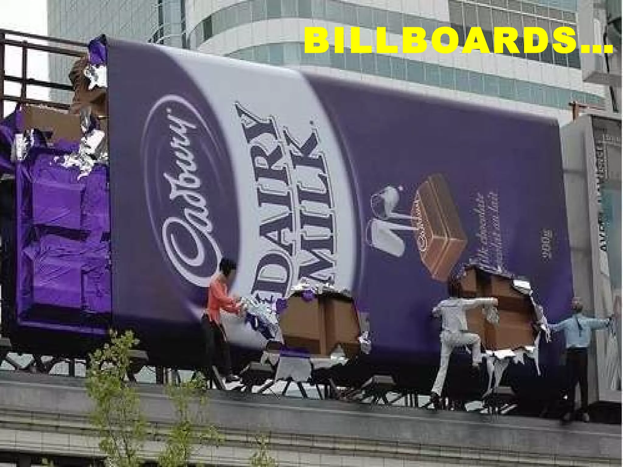 BILLBOARDS… 