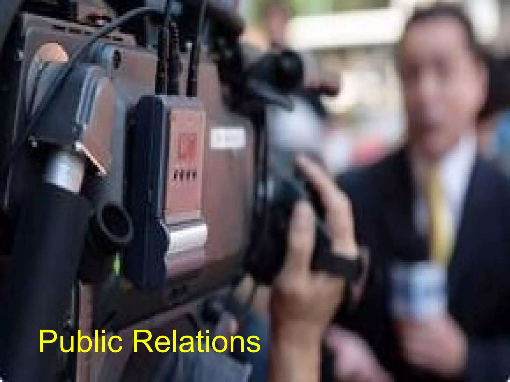 Public Relations 