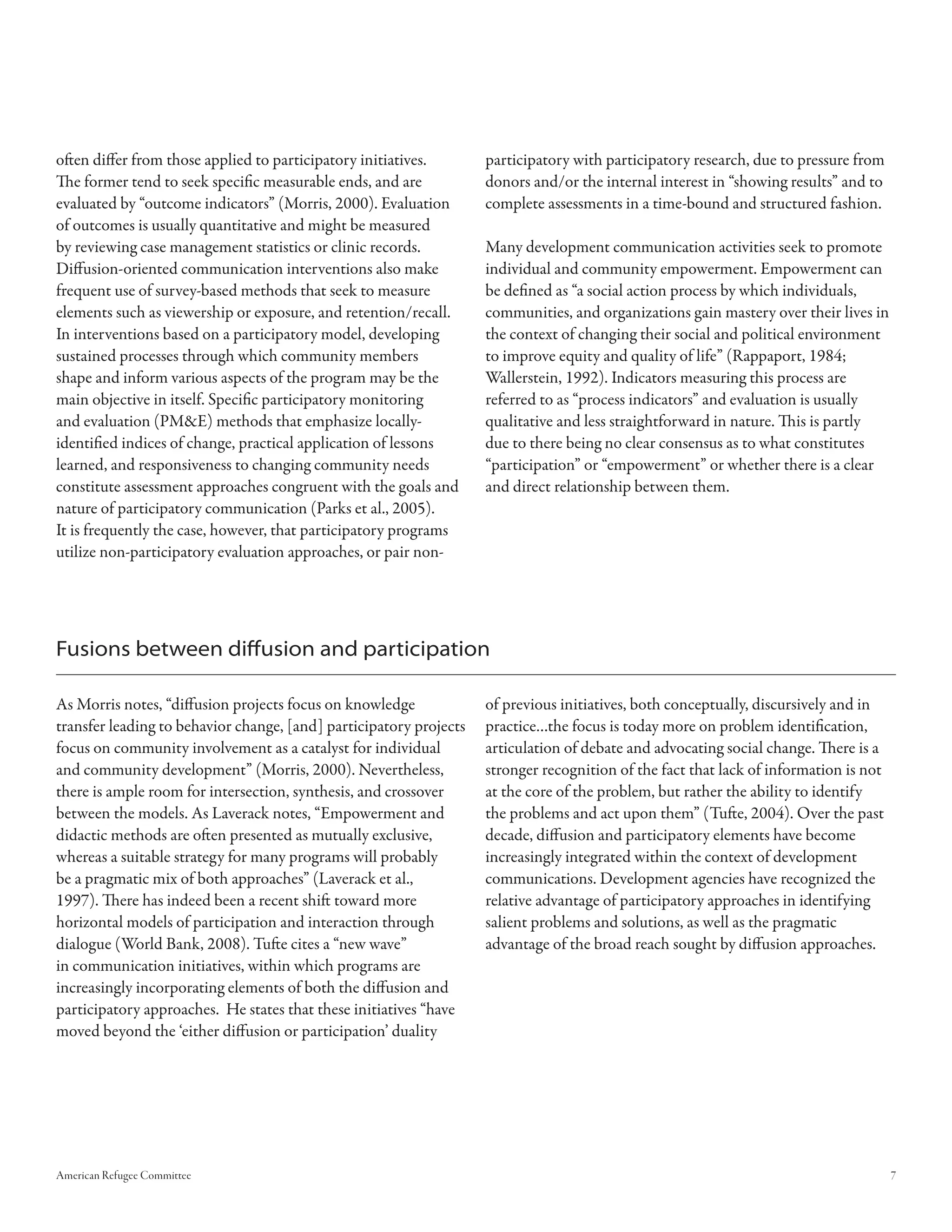 Communication, participation, & social change | PDF