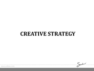 www.surkreo.com
CREATIVE STRATEGY
 