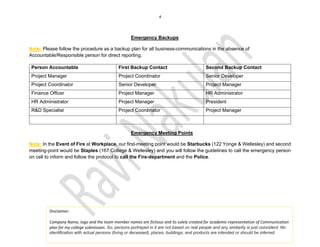 Communication Map Plan for Business - Communication Map Plan For Business 4 320 