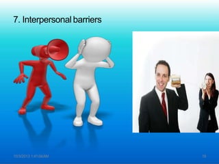 7. Interpersonal barriers
10/3/2013 1:41:04AM 19
 