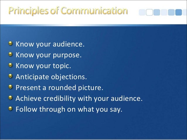 principles of communication amp advertising effectiveness principles of communication