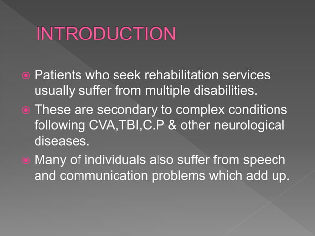 Communication problem & its management. | PPTX | Ear, Nose and Throat ...