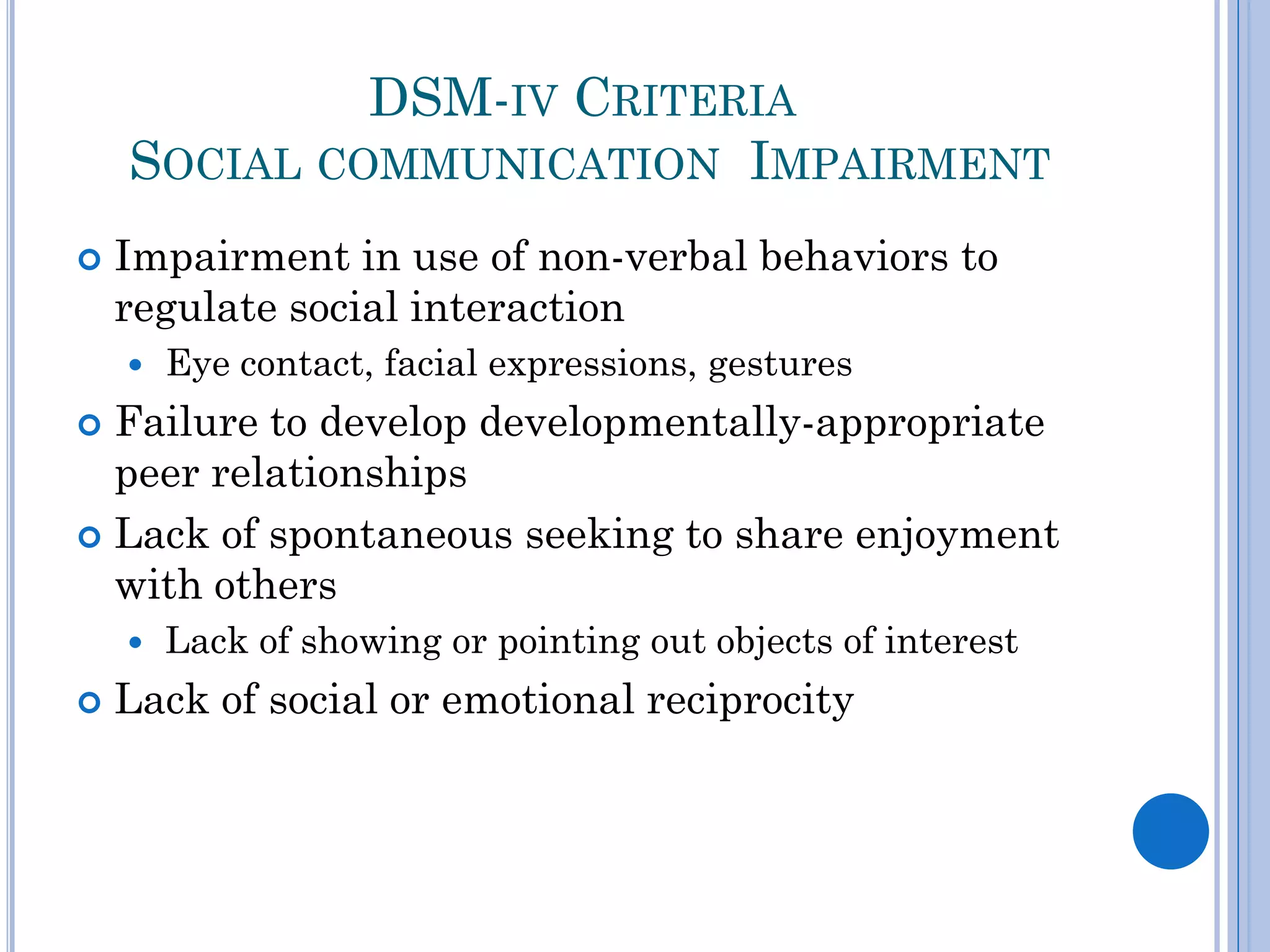 Communication problems and intervention for children with autism | PDF