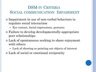 Communication problems and intervention for children with autism | PDF