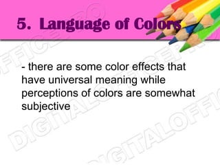 Communication Color Pdf Communication Process | PPTX