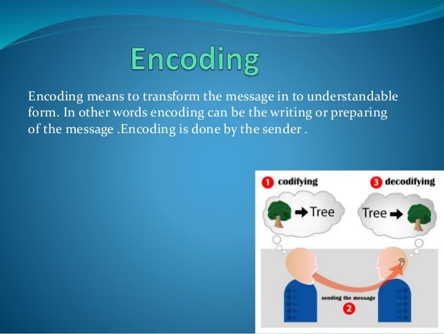 Communication process