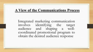 Integrated Marketing Communication process | PPTX