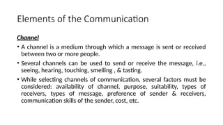 Communication Process in English Language | PPTX