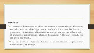 COMMUNICATION PROCESS BIOMED UNIT TWO.pptx