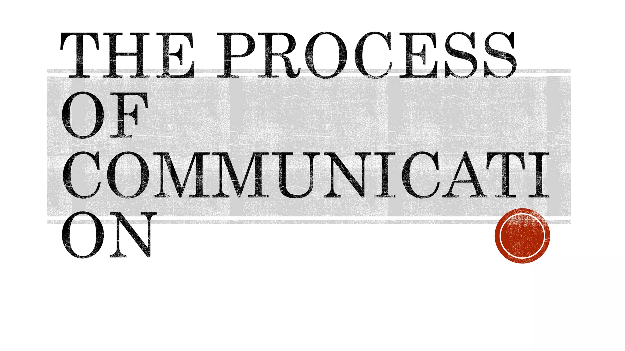Communication process models | PPT