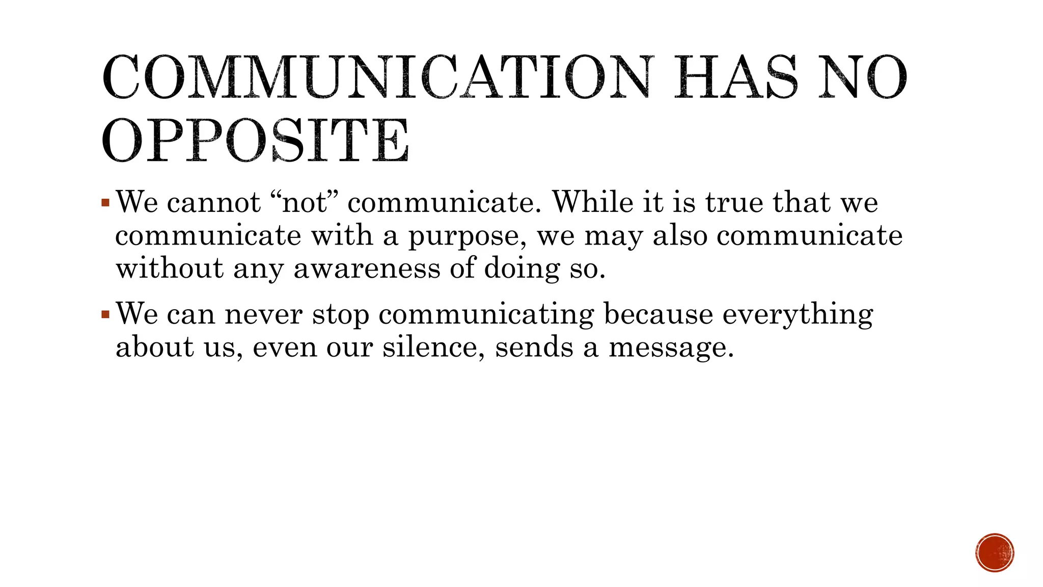 Communication process models | PPT