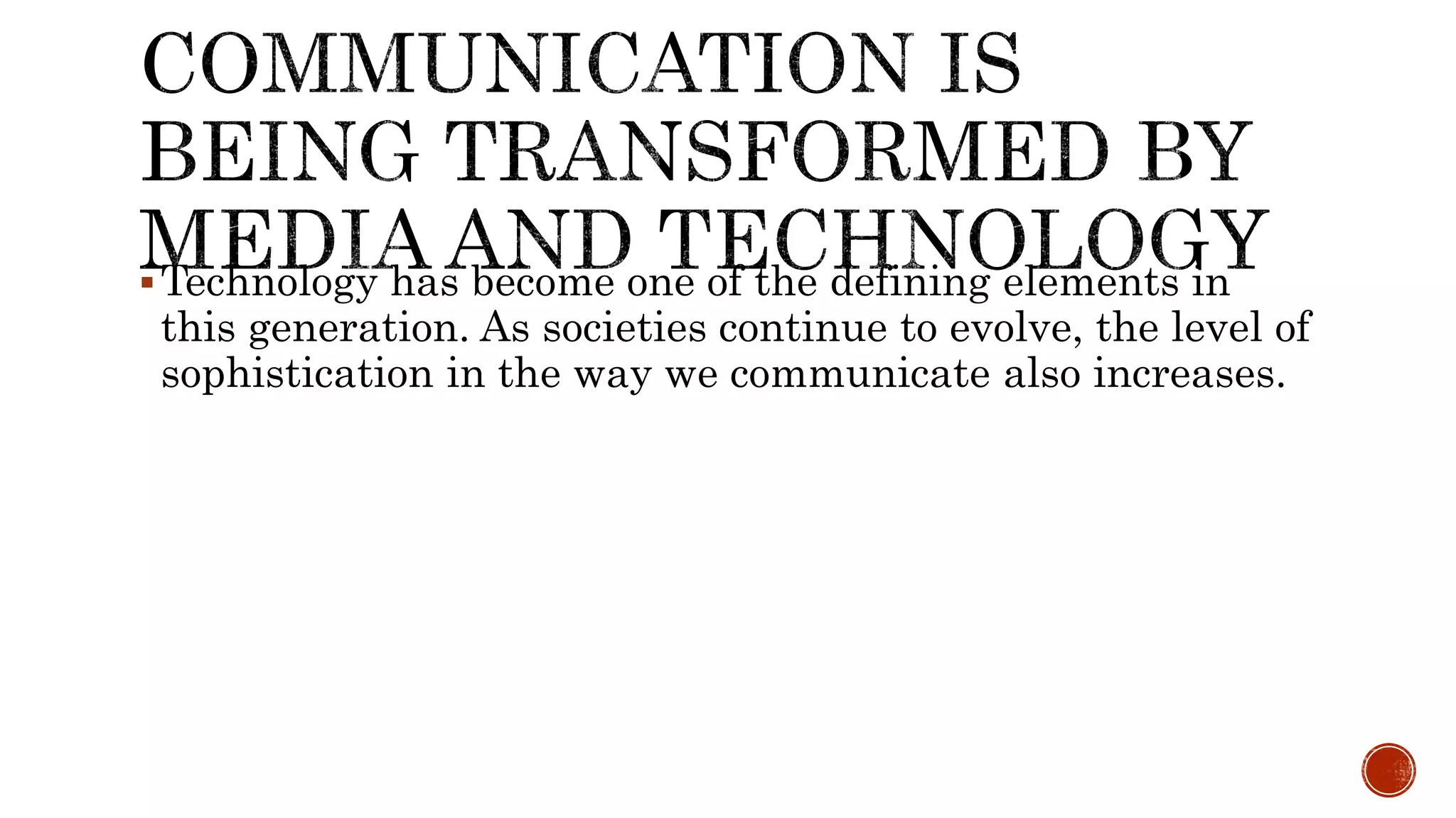 Communication process models | PPT