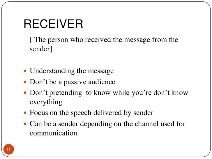 Communication Process