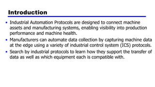 Comprehensive Overview of Industrial Communication Protocols and ...