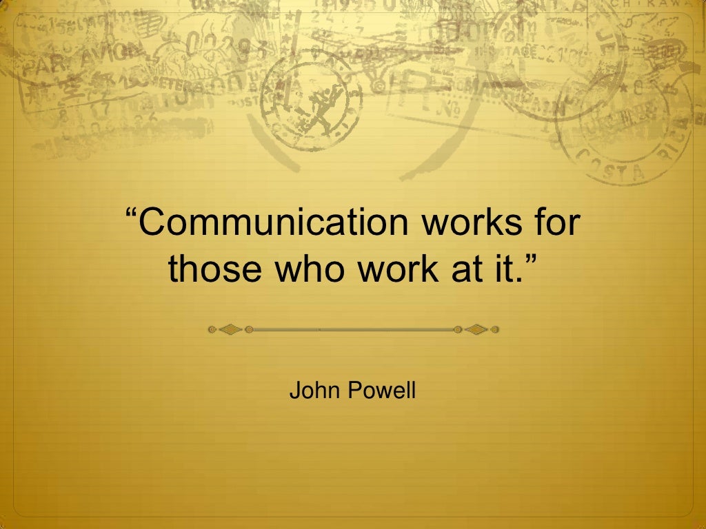 Communication quotes
