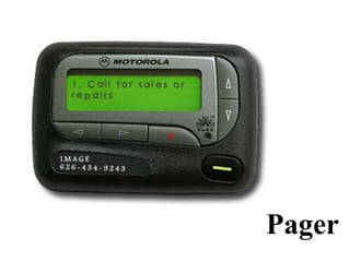 Pager

 