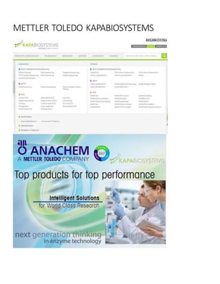 METTLER TOLEDO KAPABIOSYSTEMS
 