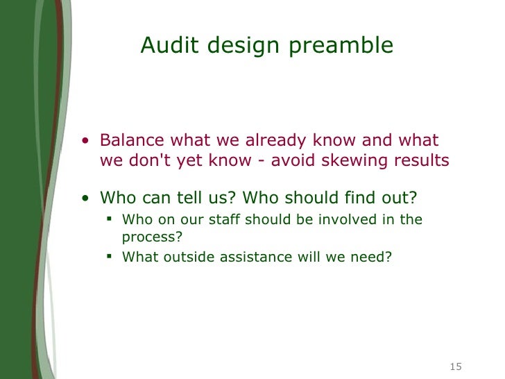 Communications Audit