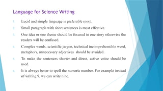 Incomprehensible Example Effective Science Communication and Networking for Technology ...