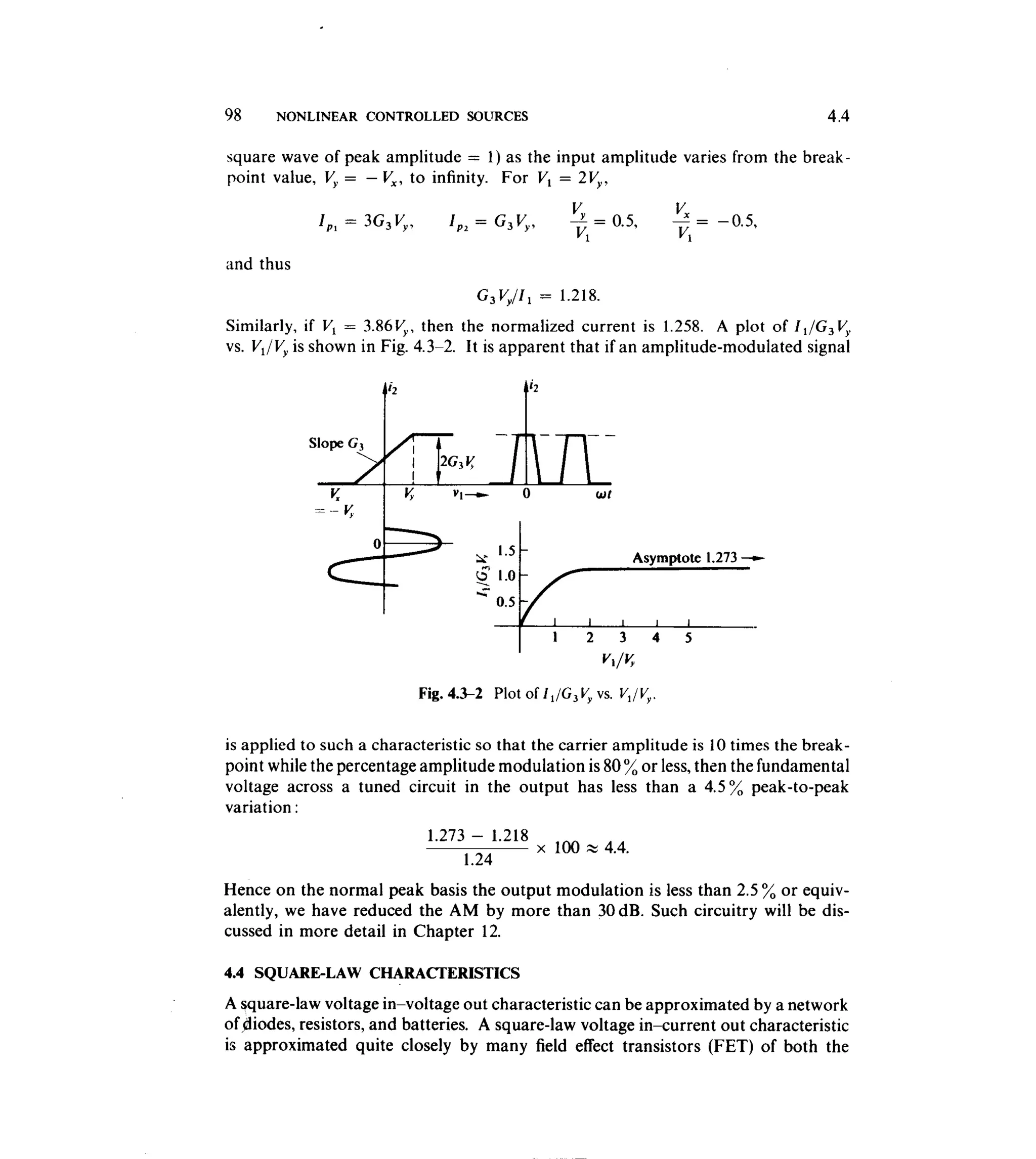 Communications circuits of clarke & hess