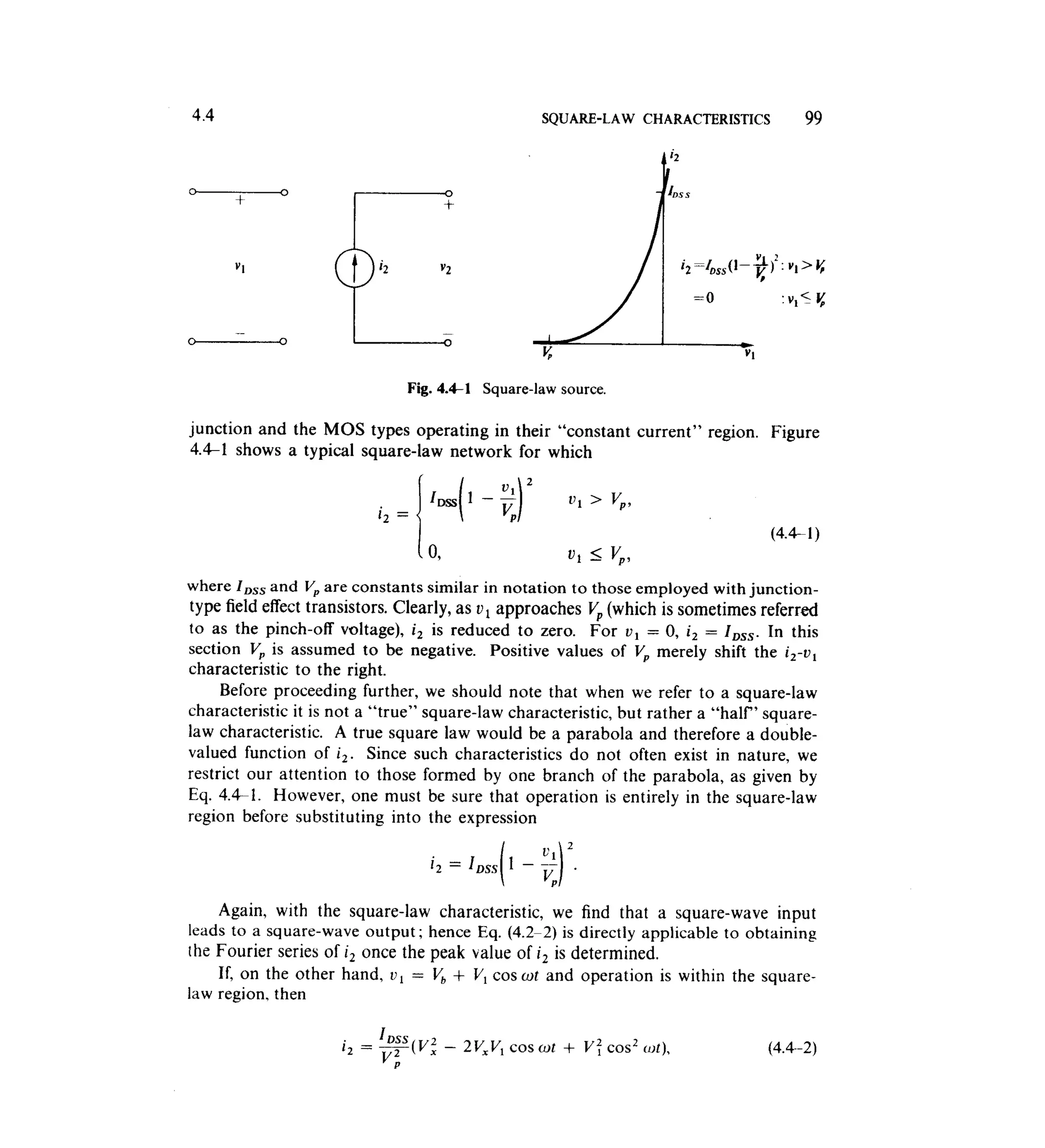 Communications circuits of clarke & hess