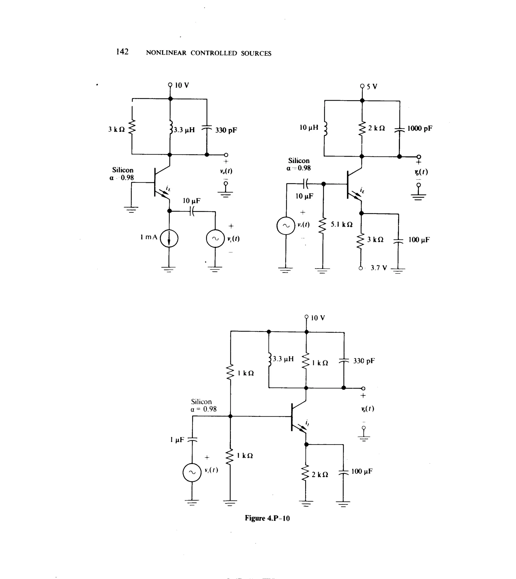 Communications circuits of clarke & hess