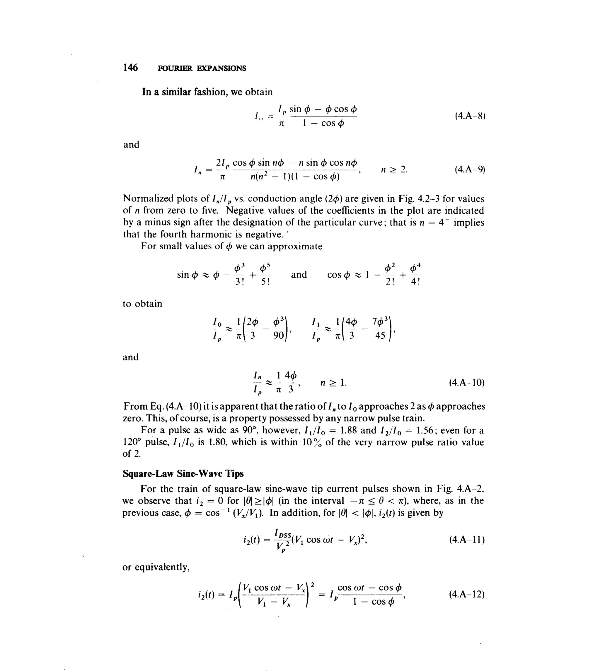 Communications circuits of clarke & hess