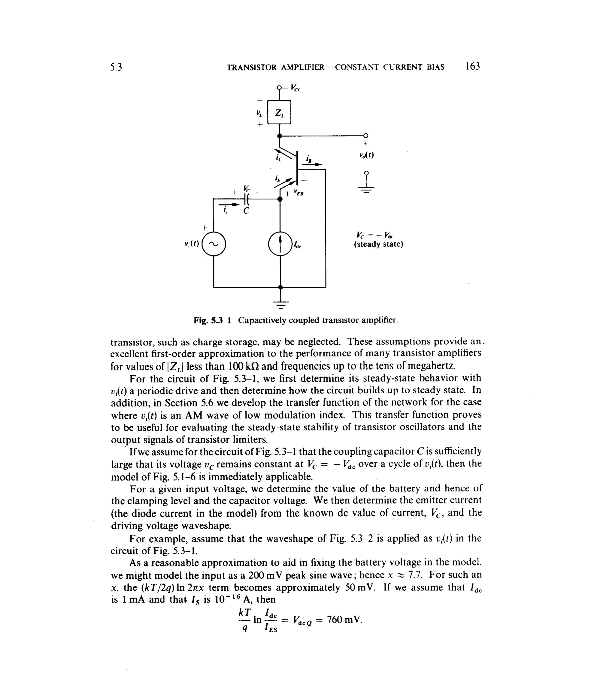 Communications circuits of clarke & hess
