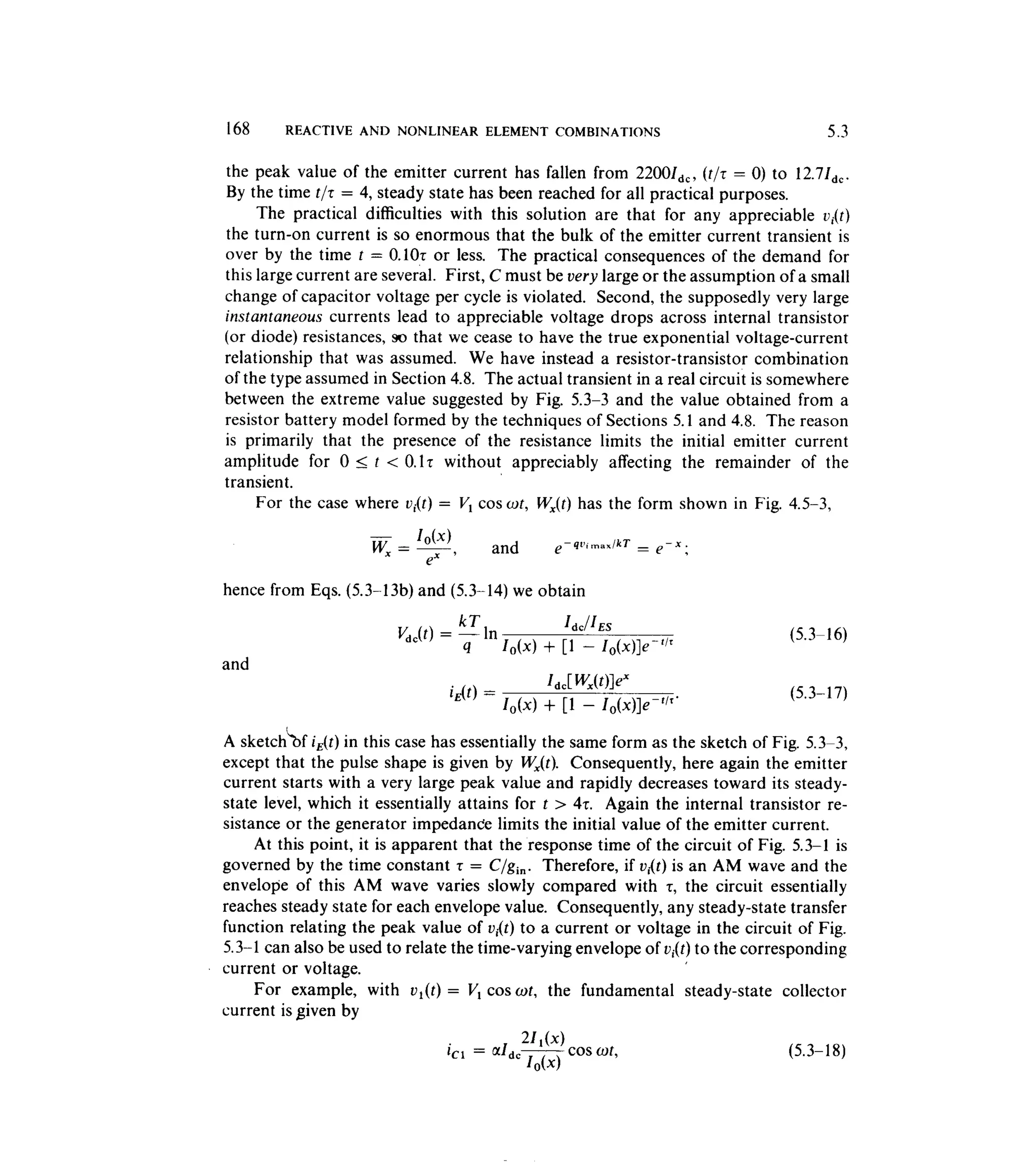 Communications circuits of clarke & hess