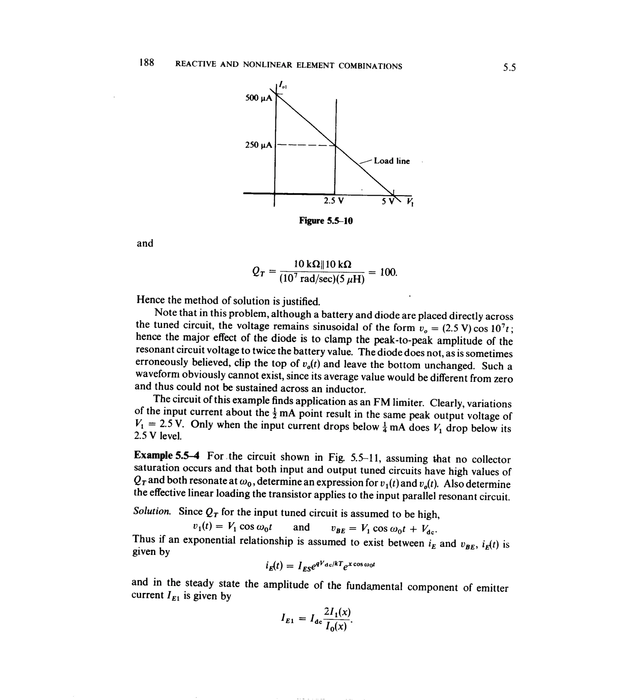 Communications circuits of clarke & hess