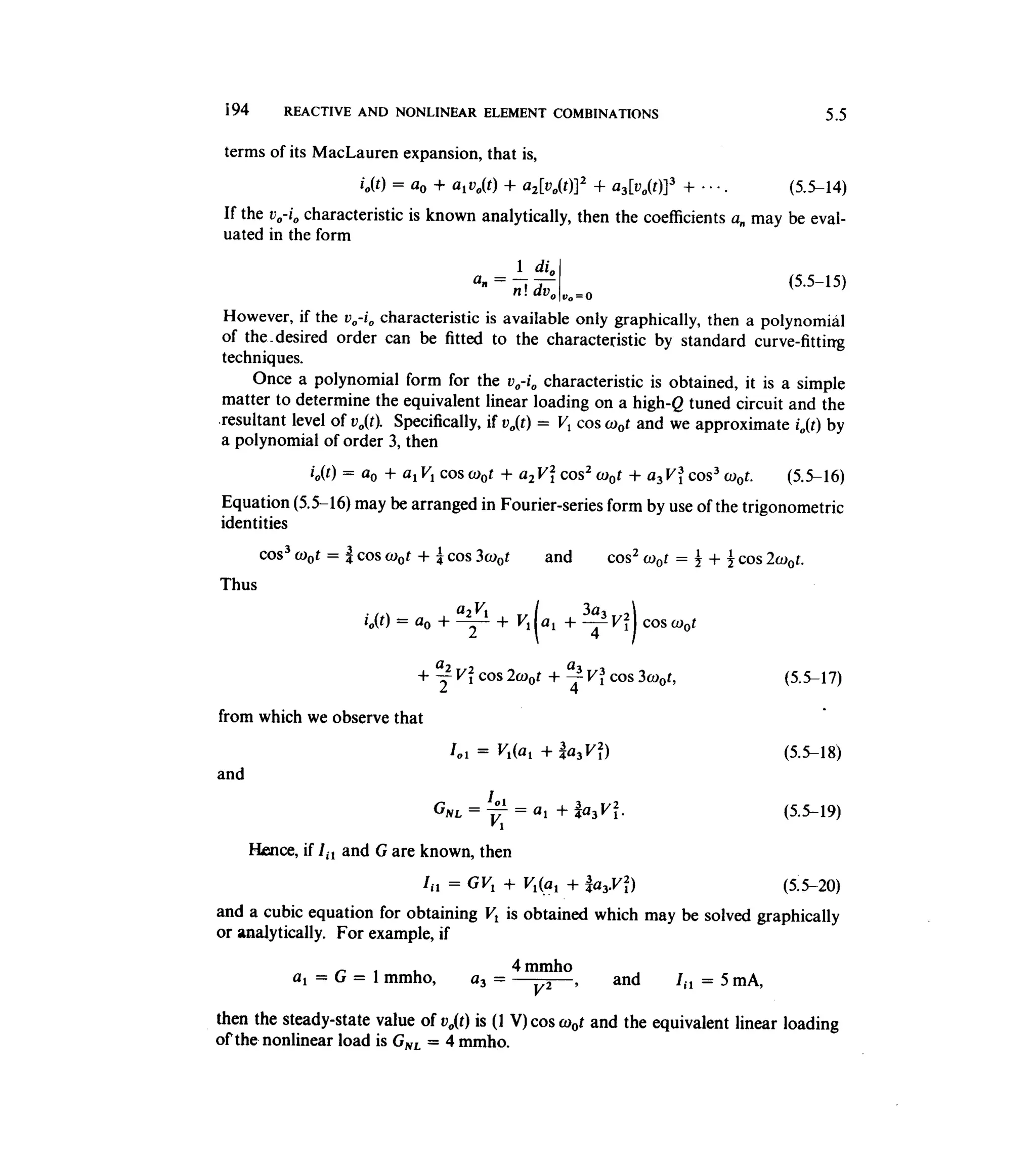Communications circuits of clarke & hess