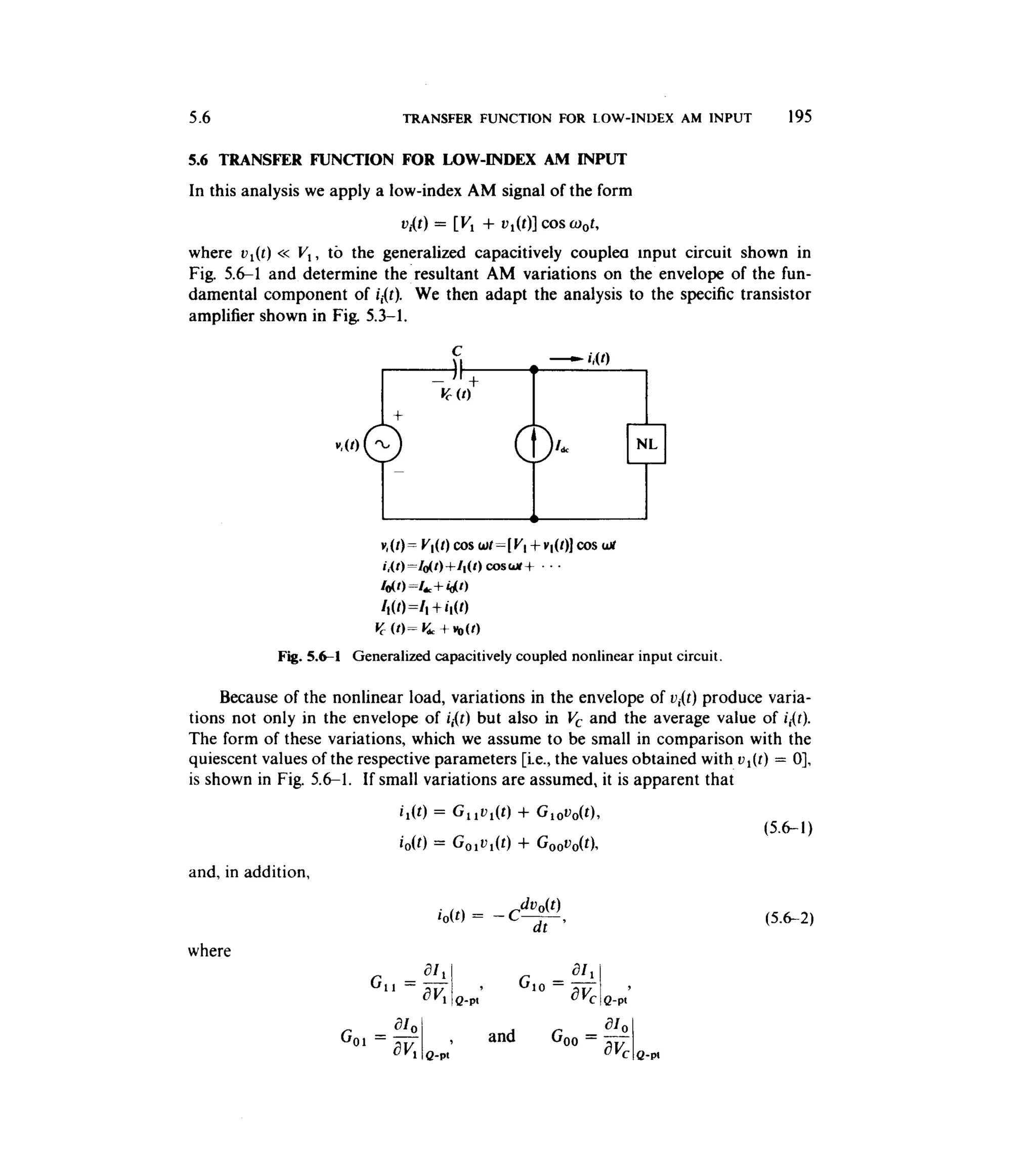 Communications circuits of clarke & hess