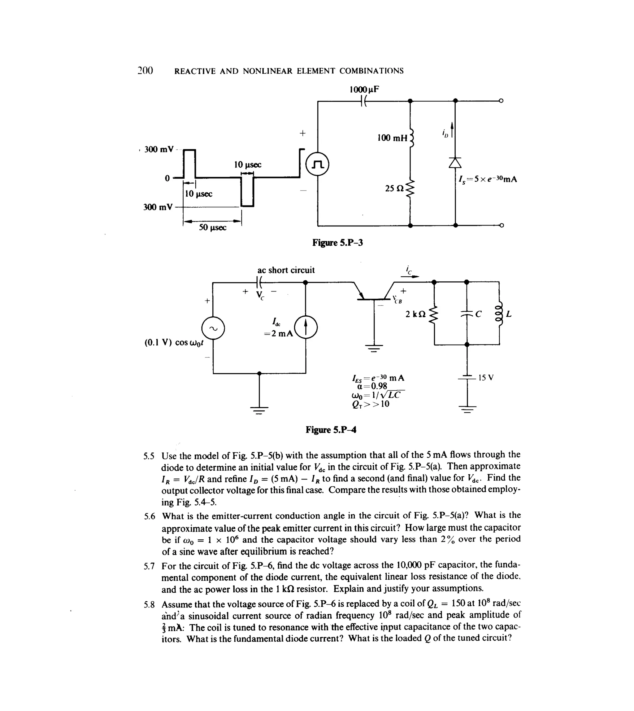 Communications circuits of clarke & hess