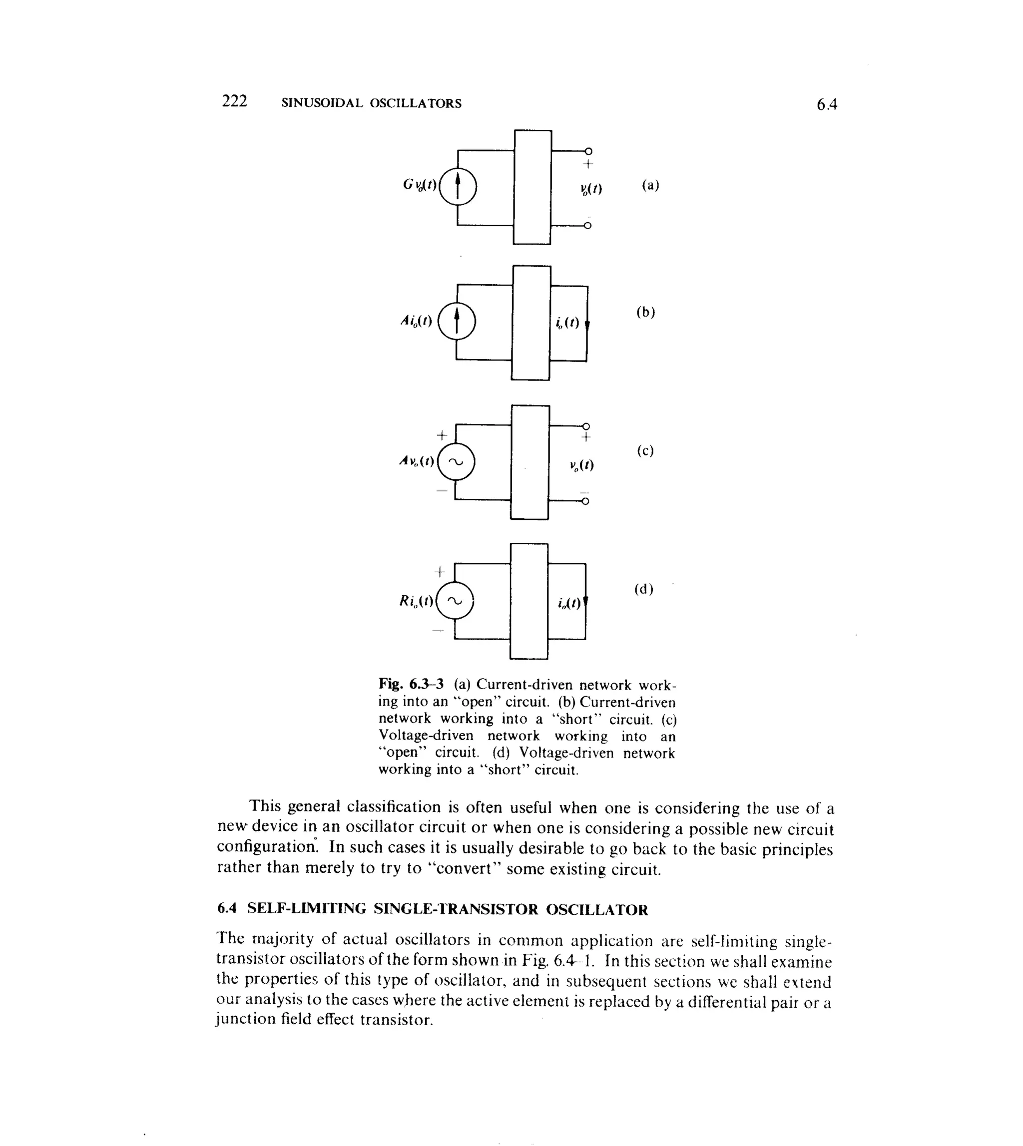 Communications circuits of clarke & hess