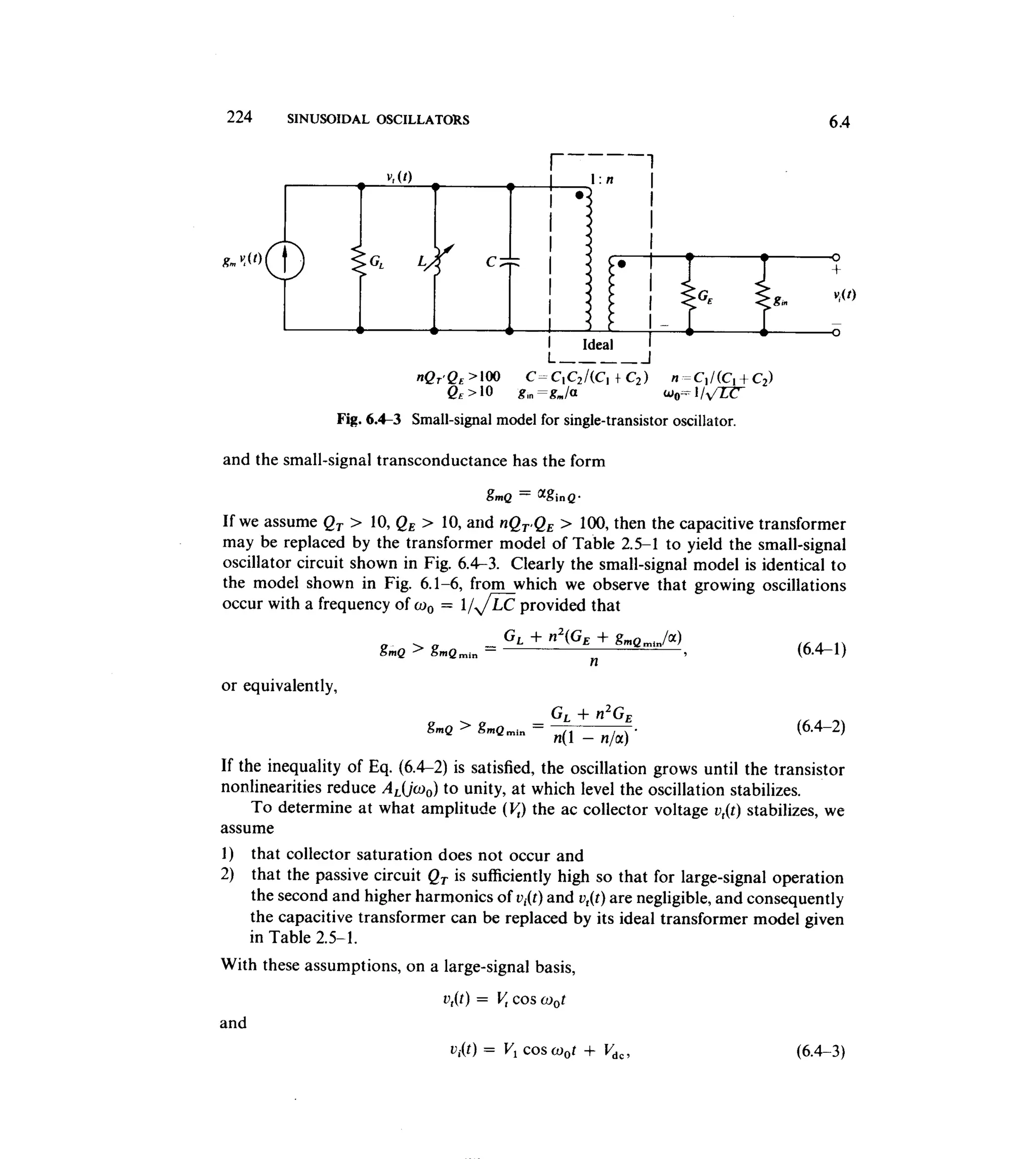 Communications circuits of clarke & hess
