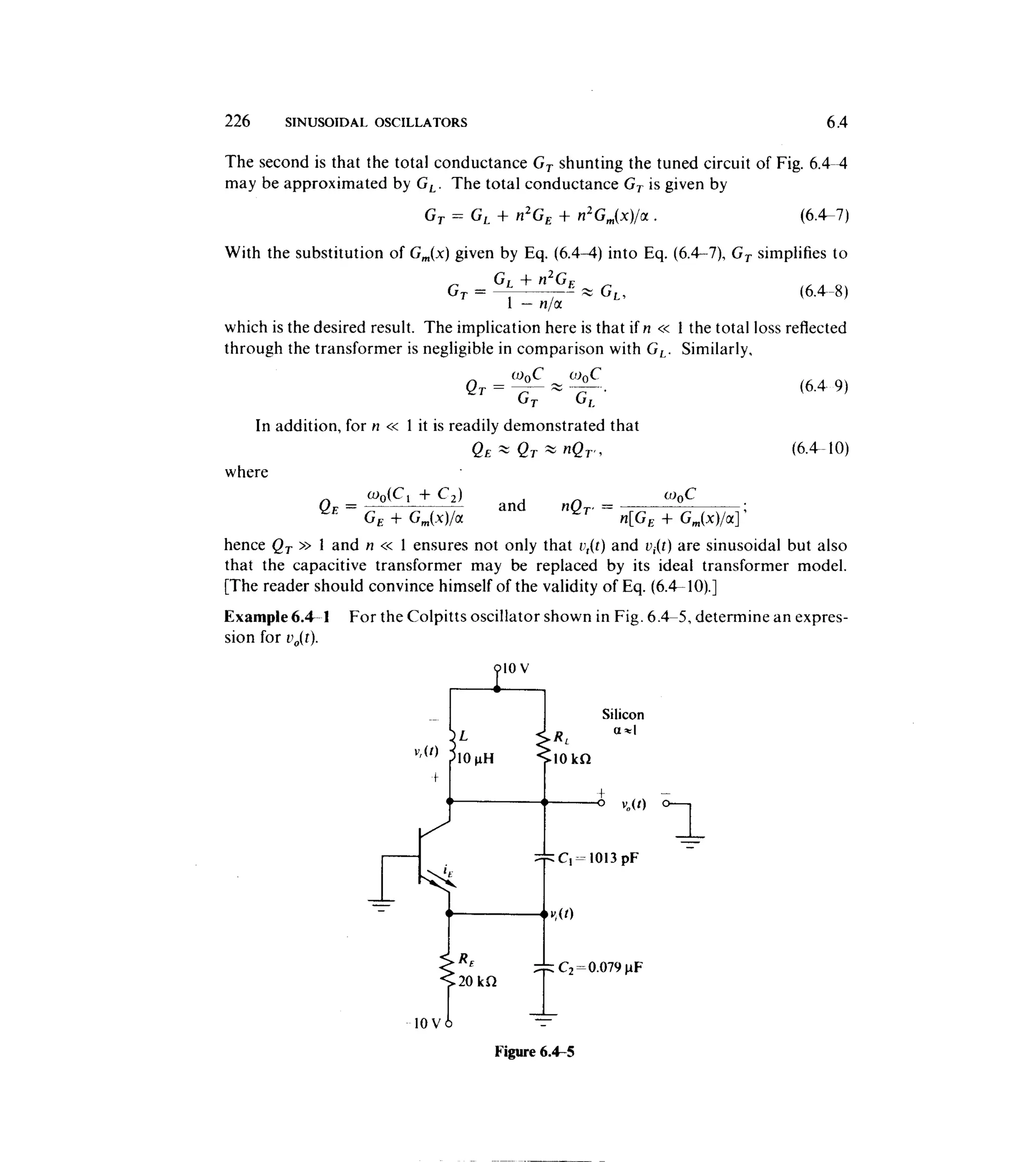 Communications circuits of clarke & hess